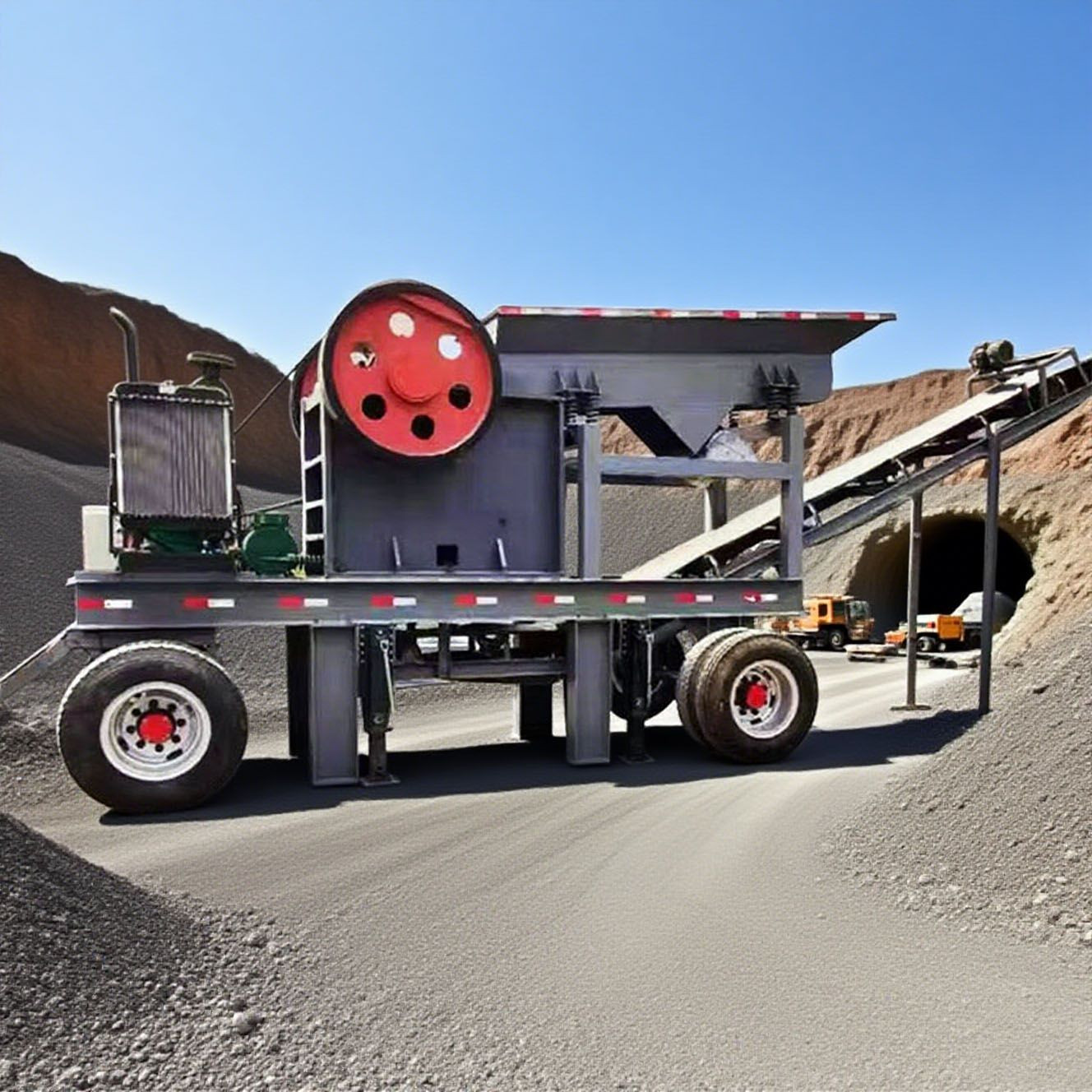 400*600 Mobile Jaw crusher